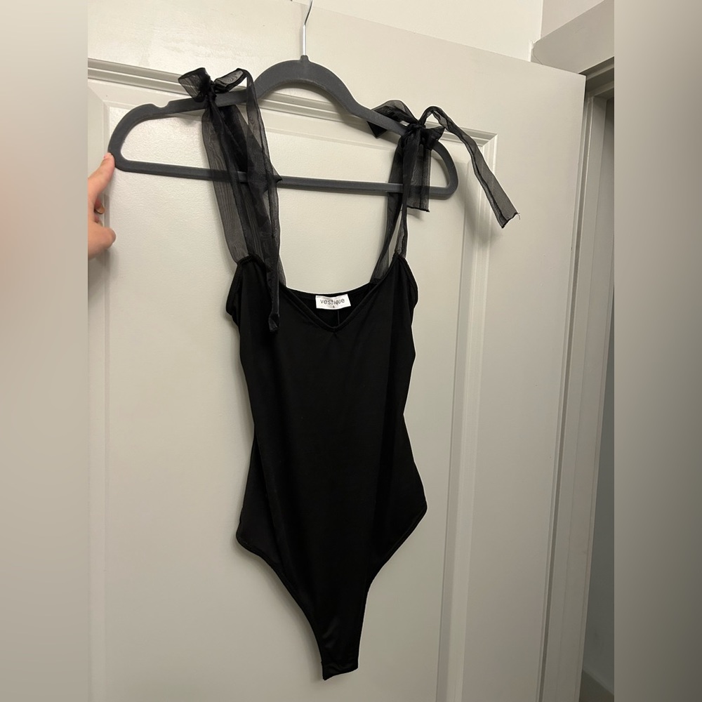Vestique Black Bodysuit New with Tags!
